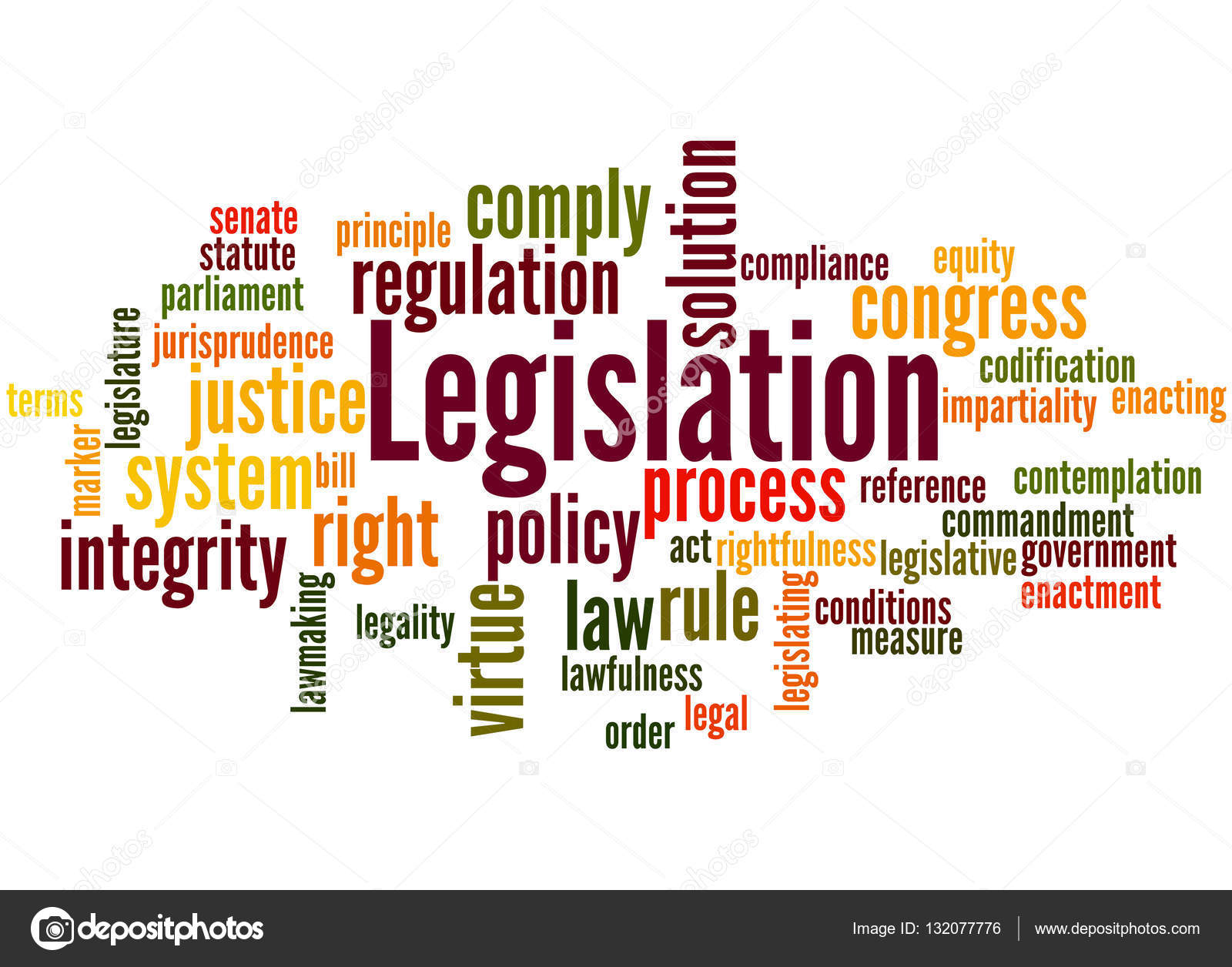 Legislation, word cloud concept 3 — Stock Photo © kataklinger 132077776