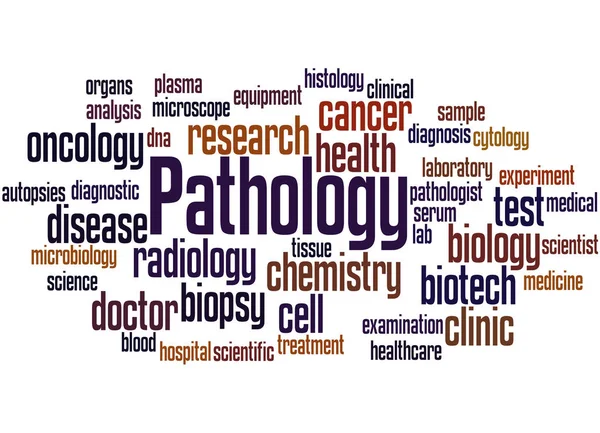 Patológia, szó felhő fogalmát 7 — Stock Fotó