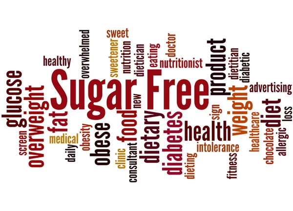 Sugar Free, word cloud concept 9