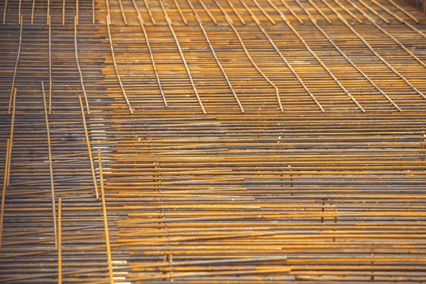 Background of reinforced steel bars 5 — Stock Photo, Image