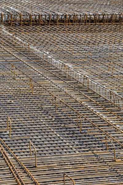 Barras de hierro fondo — Foto de Stock