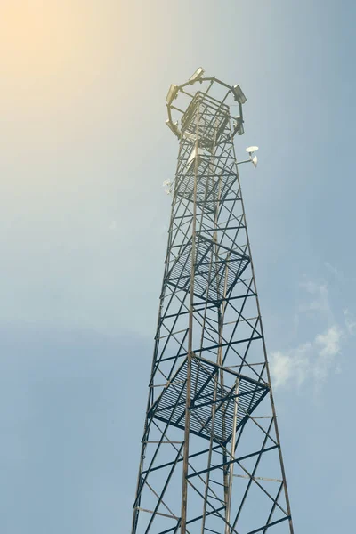 Old metal lighting tower 2 — Stock fotografie