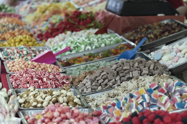 Candies for sale in street market 3 — Stock Photo, Image
