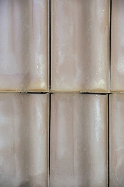 Primo piano di tegole di argilla sfondo 4 — Foto Stock