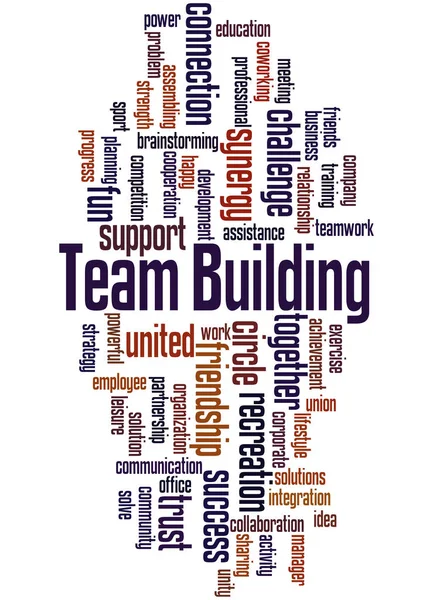 Team building, word cloud concept 5 — Stock Photo, Image