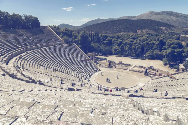 Theater van Epidaurus 2 — Stockfoto