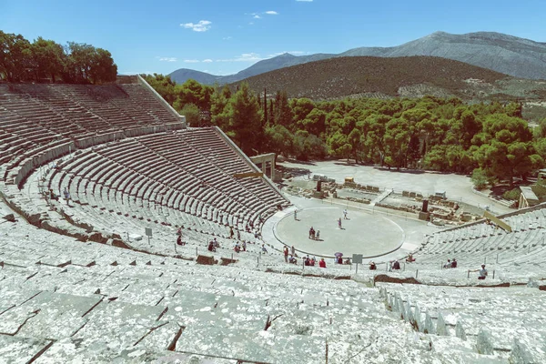 Epidaurus tiyatro 3 — Stok fotoğraf