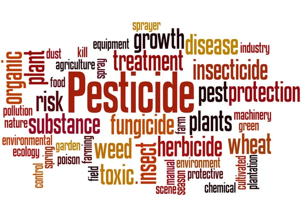 Pesticida, concetto di nube di parole 6 — Foto Stock