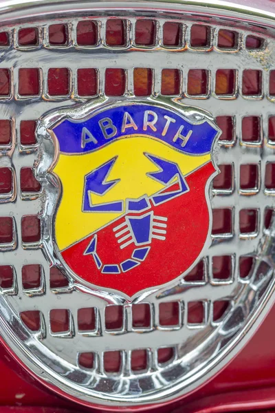 Emblema de Abarth, fabricante de carros de estrada — Fotografia de Stock