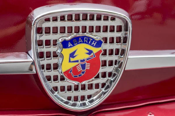 Logotipo de Abarth, fabricante de carros de estrada — Fotografia de Stock