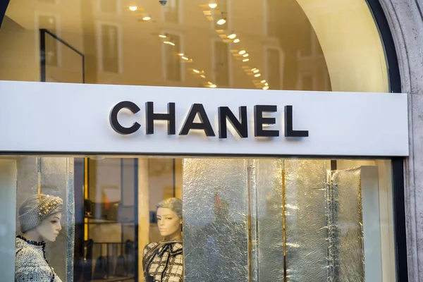 Chanel mağaza logosu — Stok fotoğraf