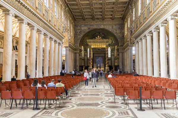 All'interno Basilica di Santa Maria Maggiore — Foto Stock