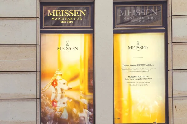 Meissen store logga 2 — Stockfoto