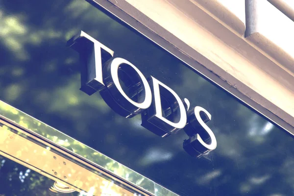 Tod's store jel 2 — Stock Fotó