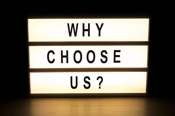 Why choose us light box sign board