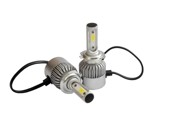 Car LED Headlights kit isolated — Stock Photo, Image