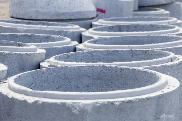 Rura betonowa w tle — Zdjęcie stockowe