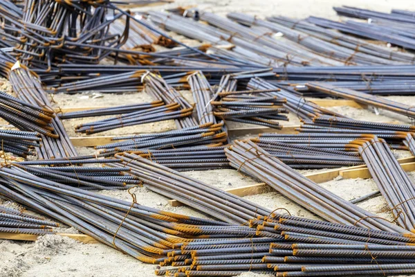 Rebars reinforcement for construction — Stock Photo, Image