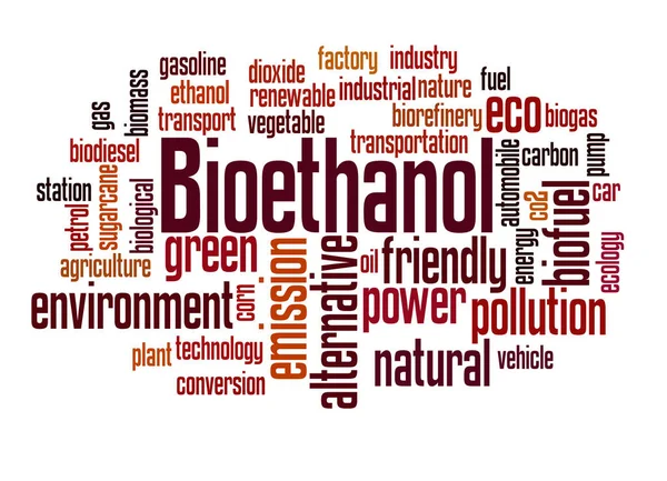 Bioethanol word cloud concept — Stock Image Bioethanol word cloud concept Stock Photo