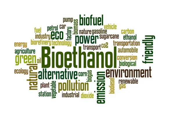 Bioethanol word cloud concept 2 — Stock Image Bioethanol word cloud concept 2 Stock Picture