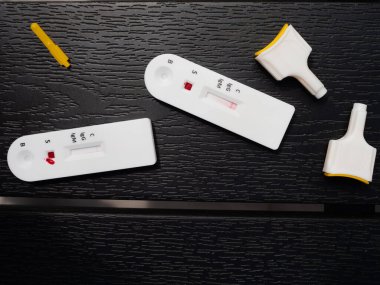 BİR SEROLOJİK TESTEDİ Bir damla kanla