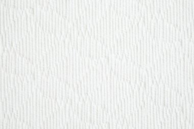 Beyaz renkli kağıt arkaplanının yakın çekim dokusu soyut. Metin için boş alan kopyasıyla desenlerin dokusunu detaylandır.