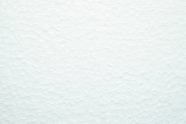 Beyaz köpük levha. Sentetik sünger dokusu arka planı. Plastik malzemelerin ayrıntıları.