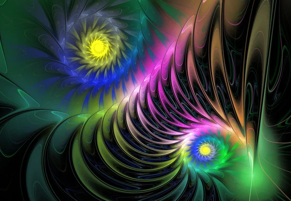 Yaratıcı soyut fraktal