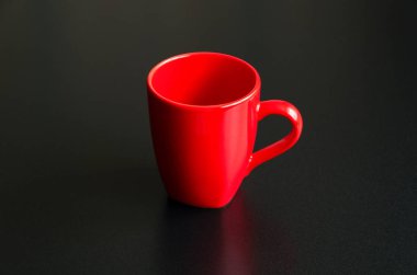 boş kırmızı Kupası