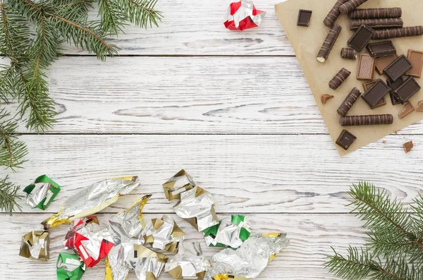 Noel ve yeni yıl kartı