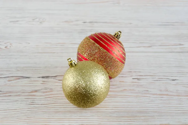 Two christmas ball — Stock Photo, Image