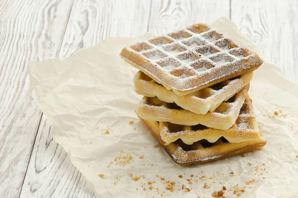 Viennese wafers. Homemade baking — Stock Photo, Image