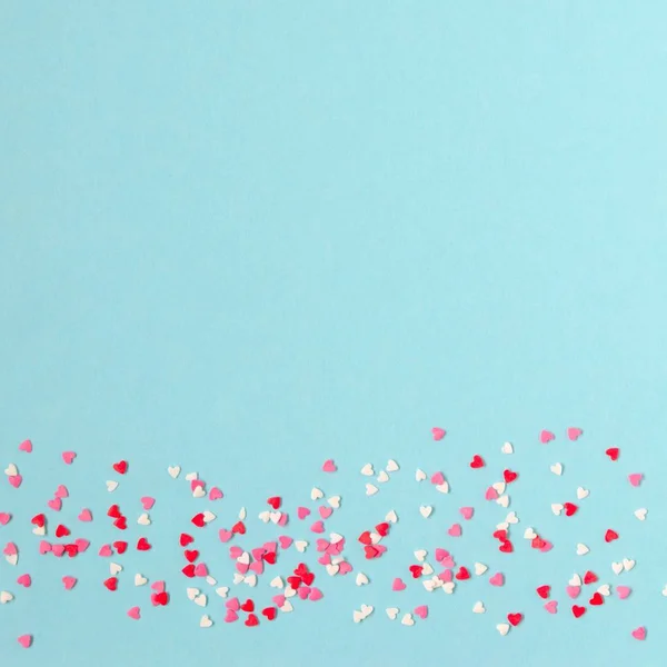 Çerçeve renkli Kalpler