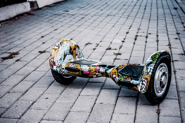 İzole gyro scooter