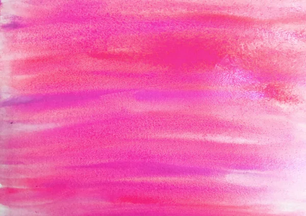 Akwarela tło tekstury abstrakcyjny. różowy kolor. farba papierowa — Zdjęcie stockowe