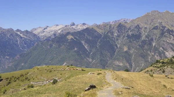 Cerler Huesca Spanien August 2017 Wanderung Entlang Der Route Der — Stockfoto