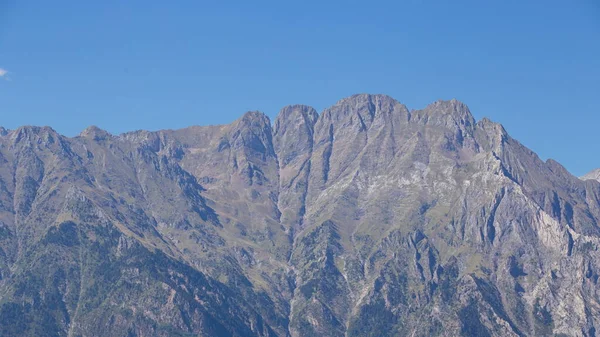 Cerler Huesca Spain Aug 2017 Mountainous Profile Pyrenees Town Benasque — Stock Photo, Image