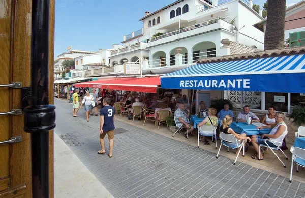 Restaurantes Puerto Soller — Foto de Stock