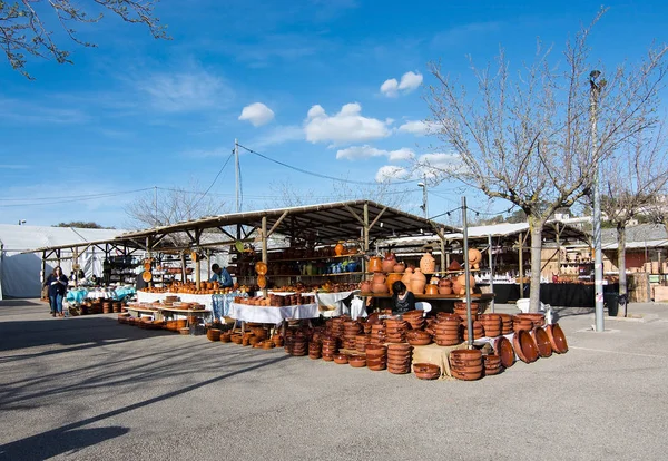 Keramik marknaden Mallorca — Stockfoto
