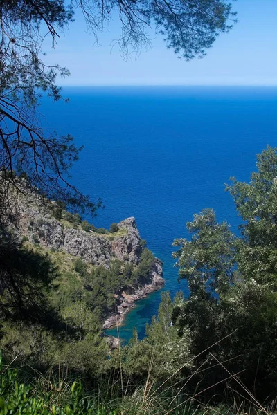 Paisaje marino vista montaña Mallorca —  Fotos de Stock