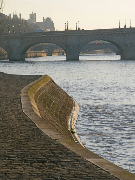 París invierno mañana luz —  Fotos de Stock