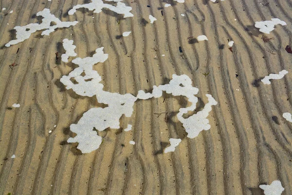 추상 모래와 바다 거품 패턴 — 스톡 사진