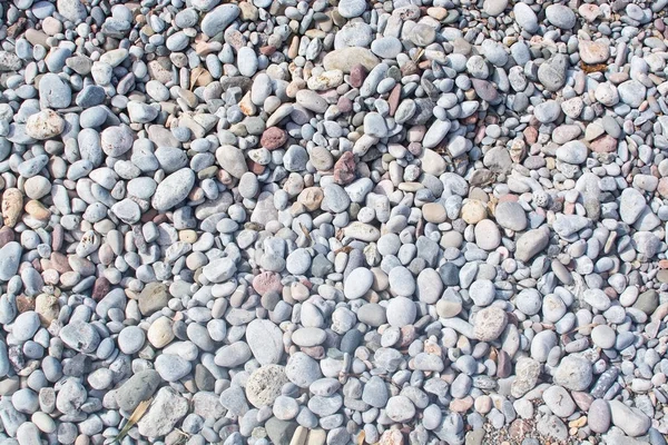 Runde Strandsteine voller Rahmen — Stockfoto