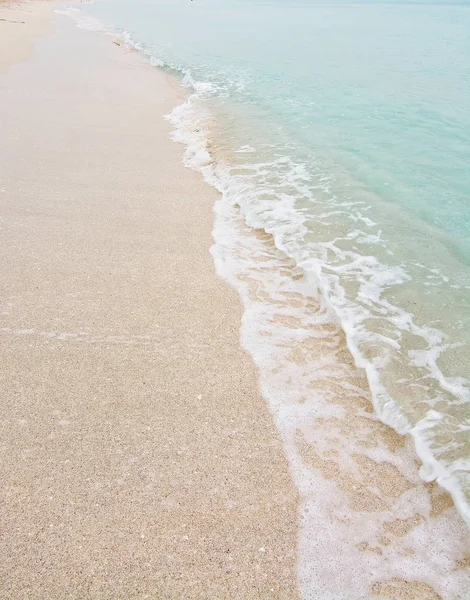 Traumhaft weicher paradiesischer Strand — Stockfoto