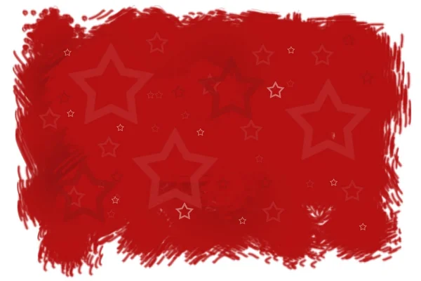 Red winter Christmas stars background — Stock Photo, Image