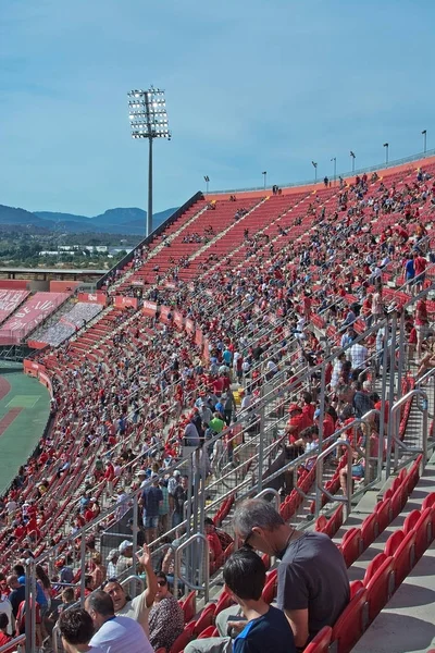 Skutečné publikum Mallorky Son Moix — Stock fotografie