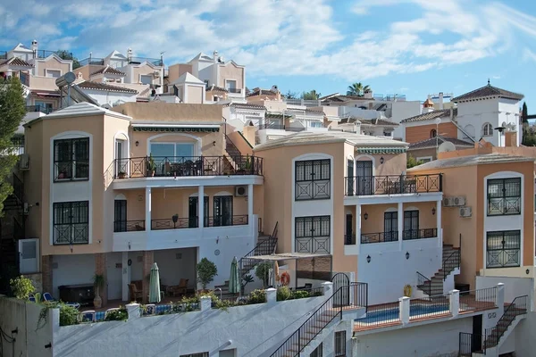 Tradiční španělský budovy Nerja — Stock fotografie