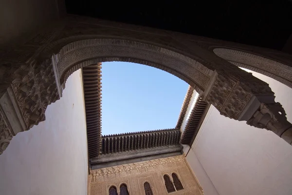 Alhambra interieur details — Stockfoto