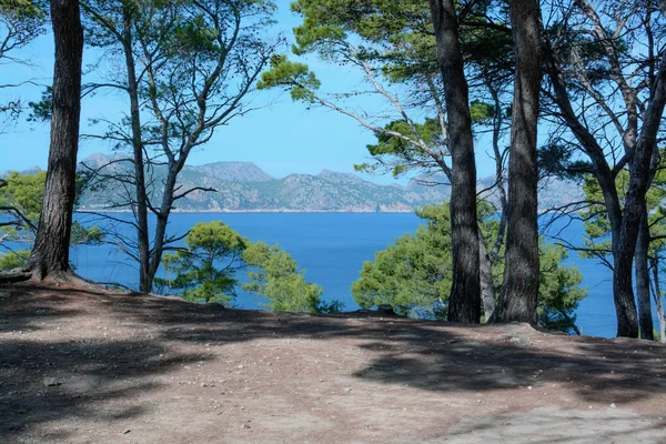 Mallorca Paisaje Formentor Desde Península Alcudia —  Fotos de Stock