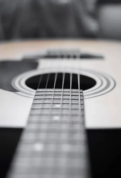 Шея гитары — стоковое фото